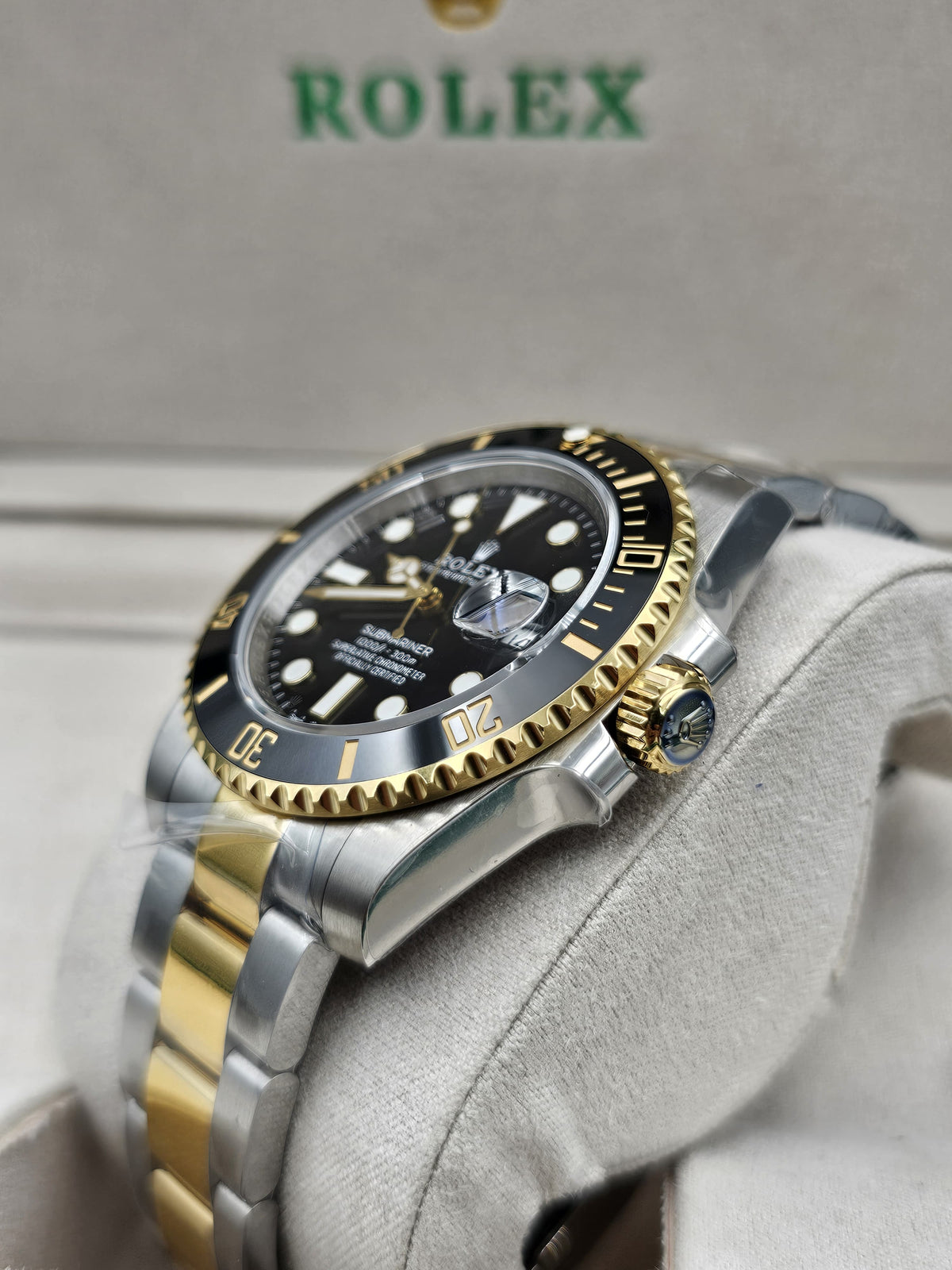 Rolex Submariner Date bicolor negro