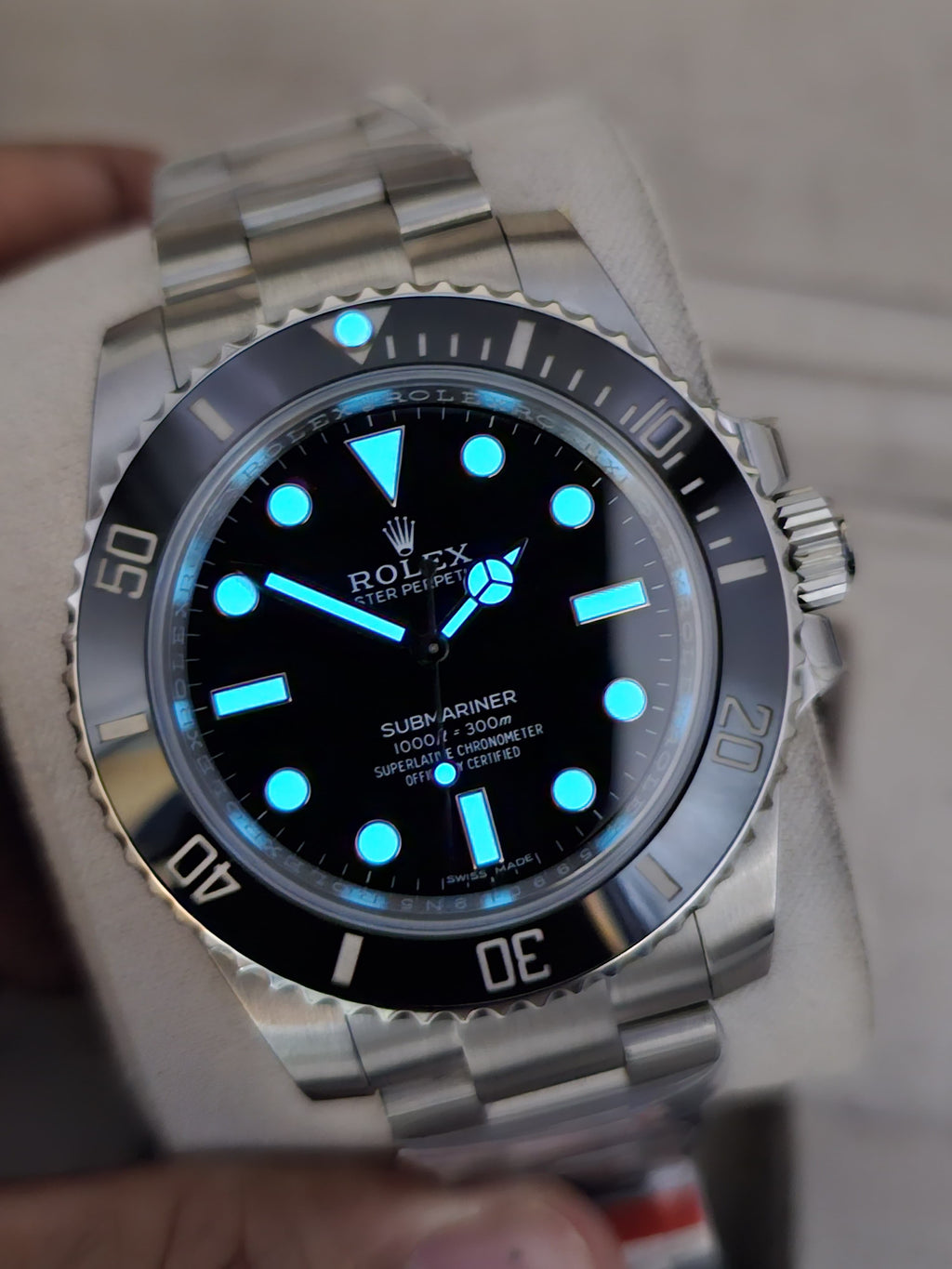 Rolex Submariner sin fecha