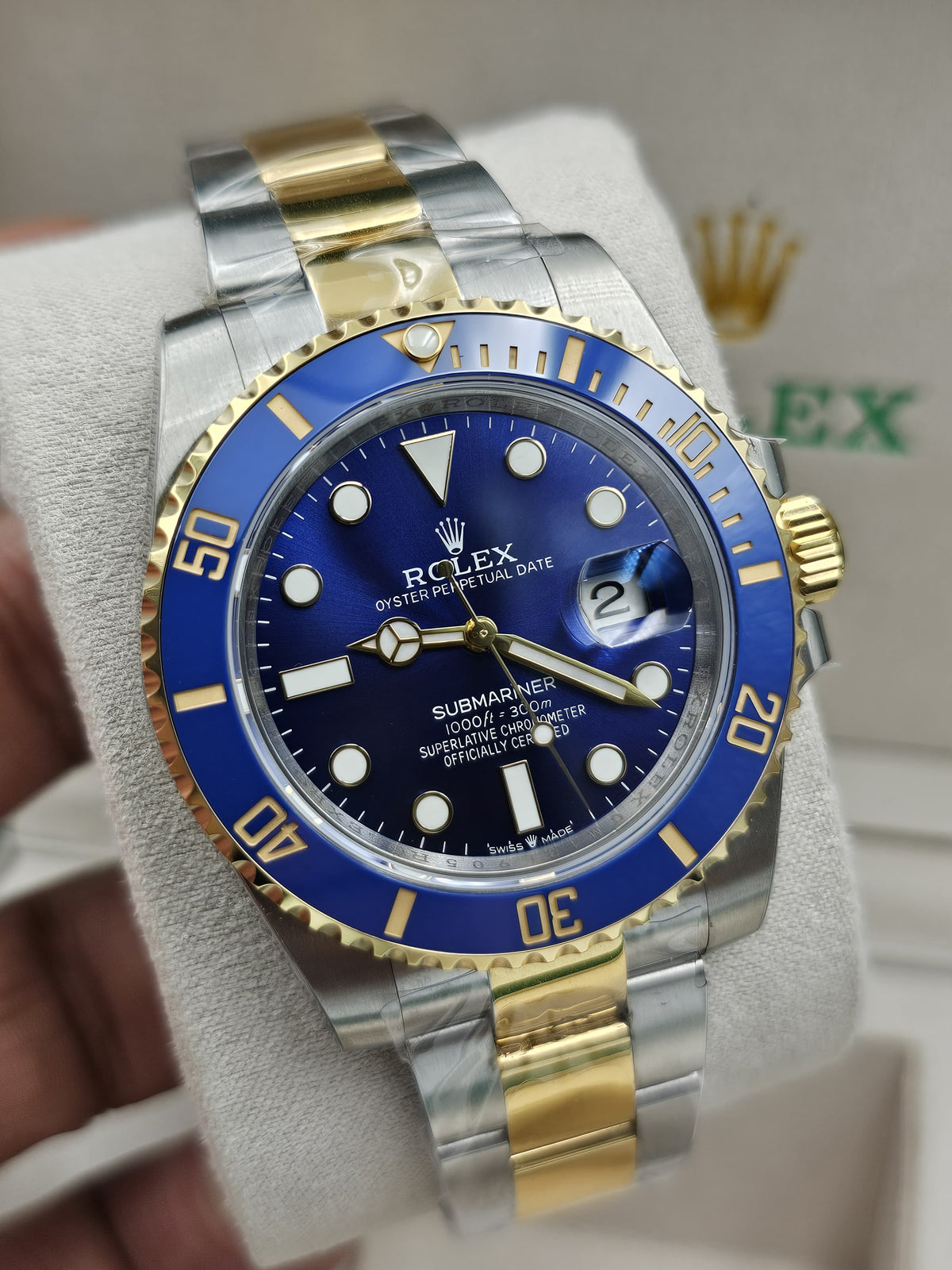 Rolex Submariner Date “Bluesy”