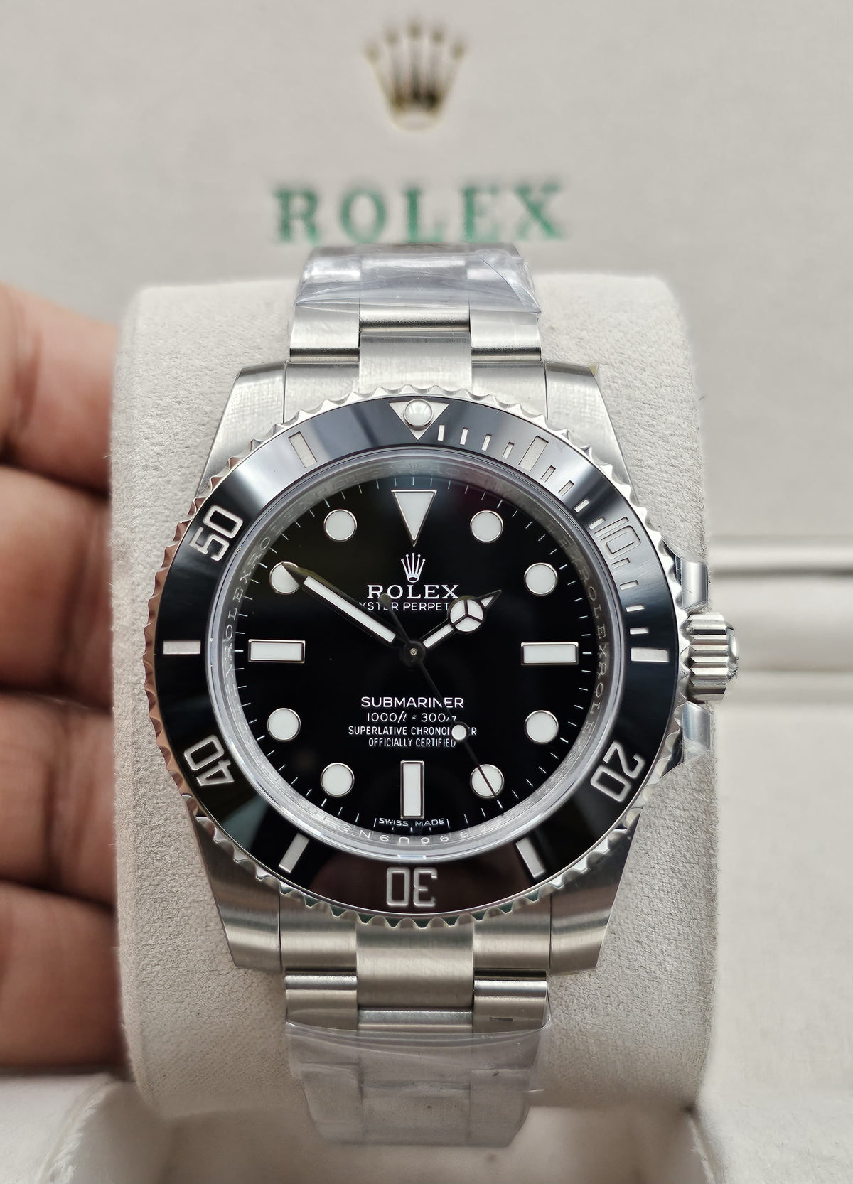 Rolex Submariner sin fecha