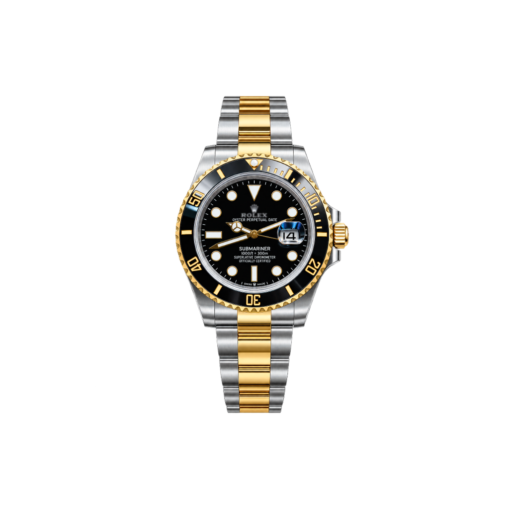 Rolex Submariner Date bicolor negro