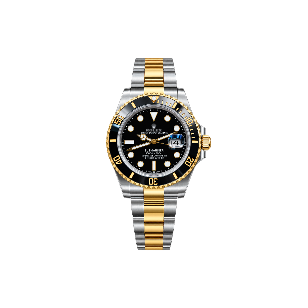 Rolex Submariner Date bicolor negro